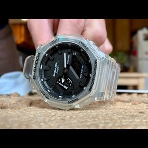 G-Shock 'Casioak" clear